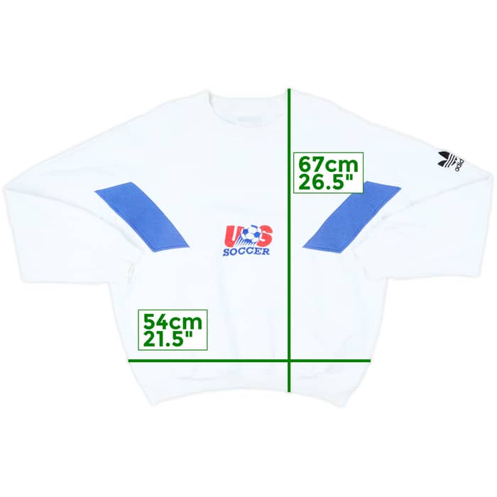 1992-93 USA adidas Sweat Top - 6/10 - (L/XL)