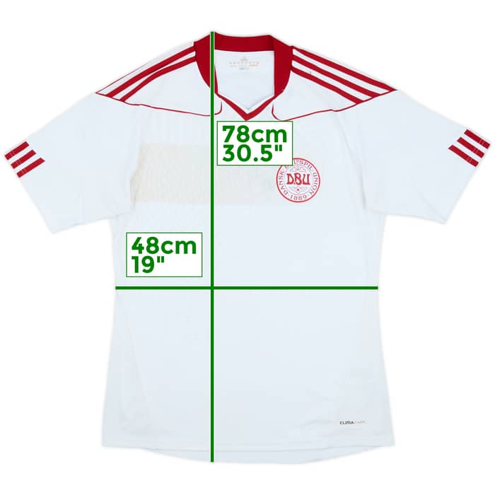 2010-11 Denmark Away Shirt - 4/10 - (XL)