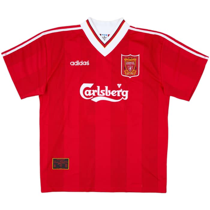 1995-96 Liverpool Home Shirt Barnes #10 - 10/10 - (XL)