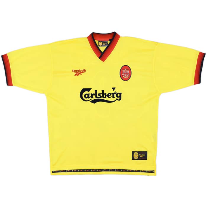 1997-99 Liverpool Away Shirt Fowler #9 - 9/10 - (L)