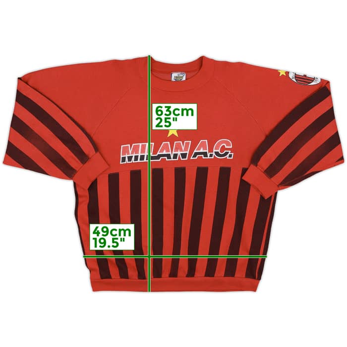 1990-91 AC Milan Le Felpe Dei Grandi Sweat Top - 6/10 - (L)