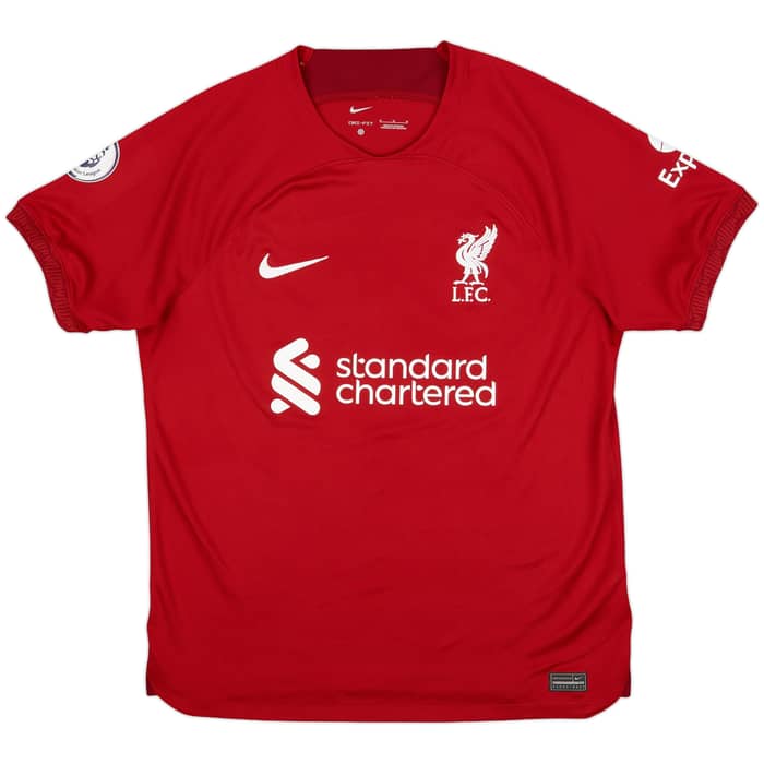 2022-23 Liverpool Home Shirt Luis Diaz #23 - 8/10 - (M)