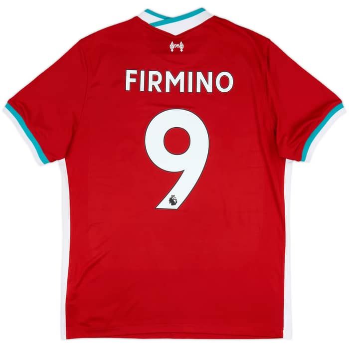 2020-21 Liverpool Home Shirt Firmino #9 - 7/10 - (L)