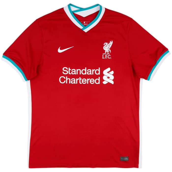 2020-21 Liverpool Home Shirt Firmino #9 - 7/10 - (L)