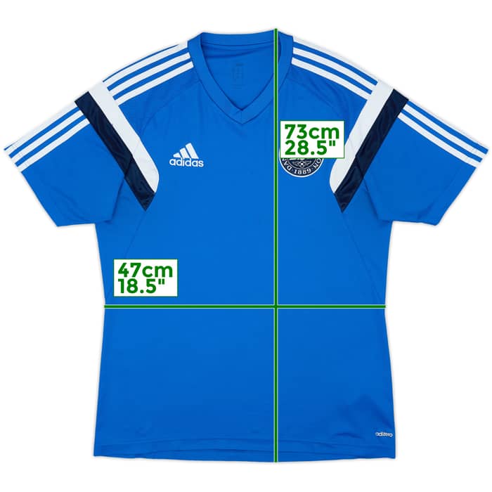 2013-14 Denmark adizero Training Shirt - 8/10 - (M)
