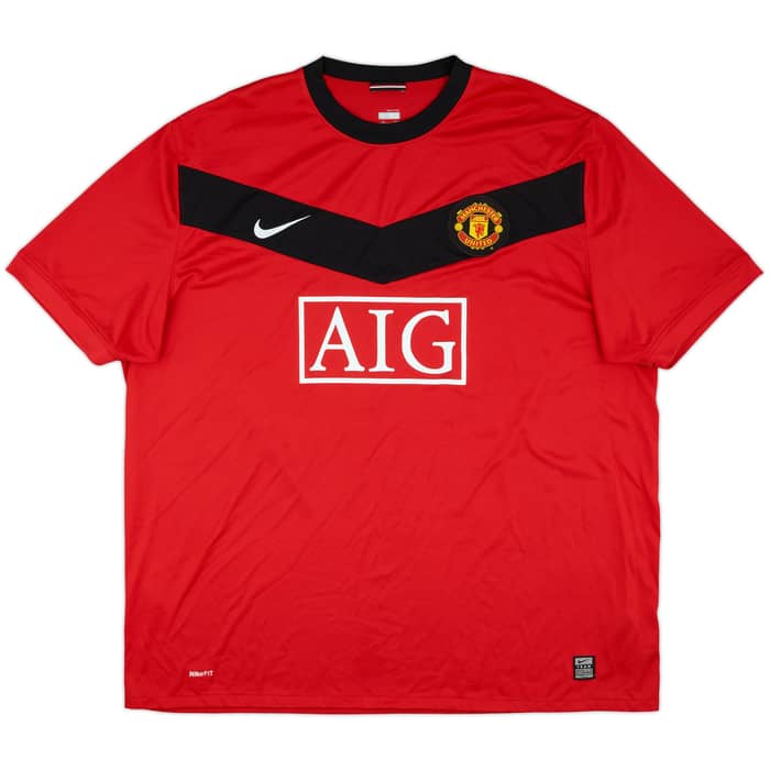 2009-10 Manchester United Home Shirt J.S.Park #13 - 10/10 - (3XL)