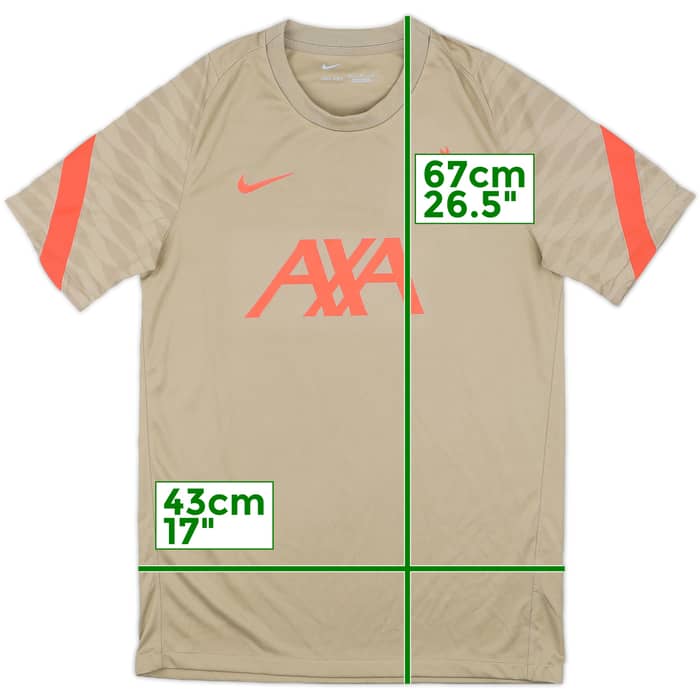 2021-22 Liverpool Nike Training Shirt - 9/10 - (M)
