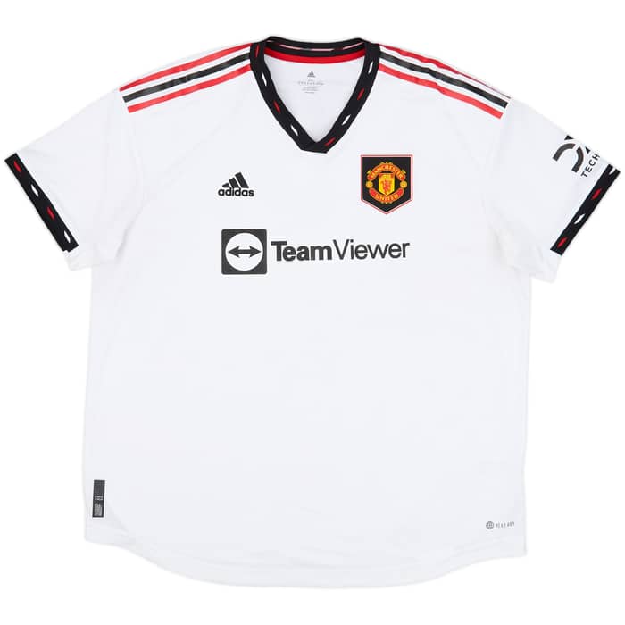 2022-23 Manchester United Authentic Away Shirt B.Fernandes #8 - 9/10 - (XXL)