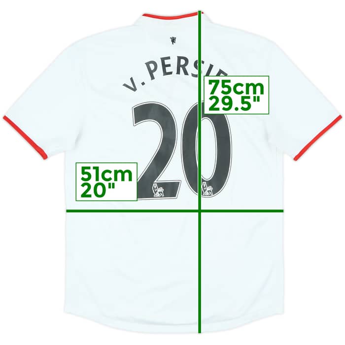 2012-14 Manchester United Away Shirt v.Persie #20 - 8/10 - (M)