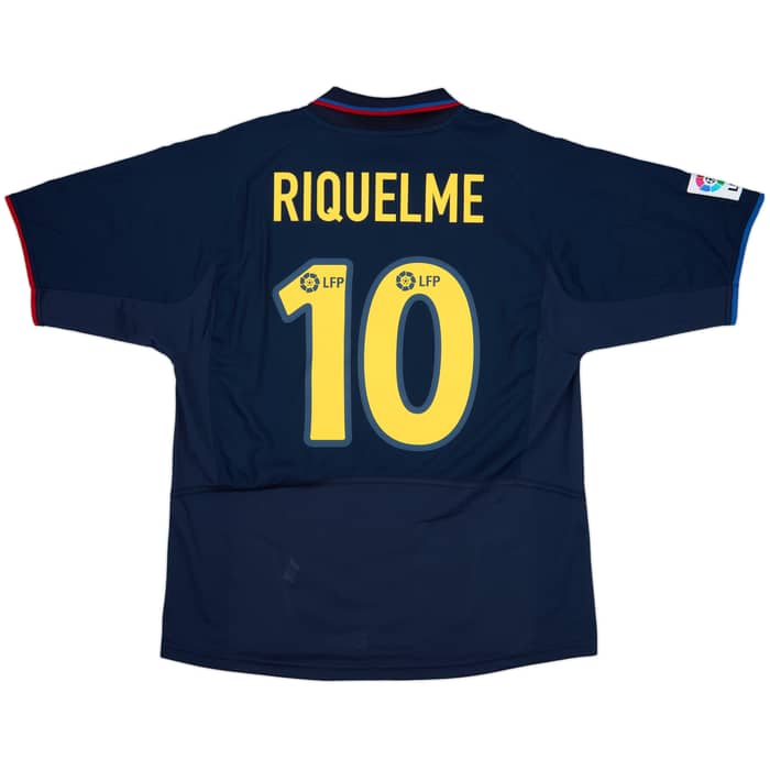 2002-03 Barcelona Away Shirt Riquelme #10 - 7/10 - (M)