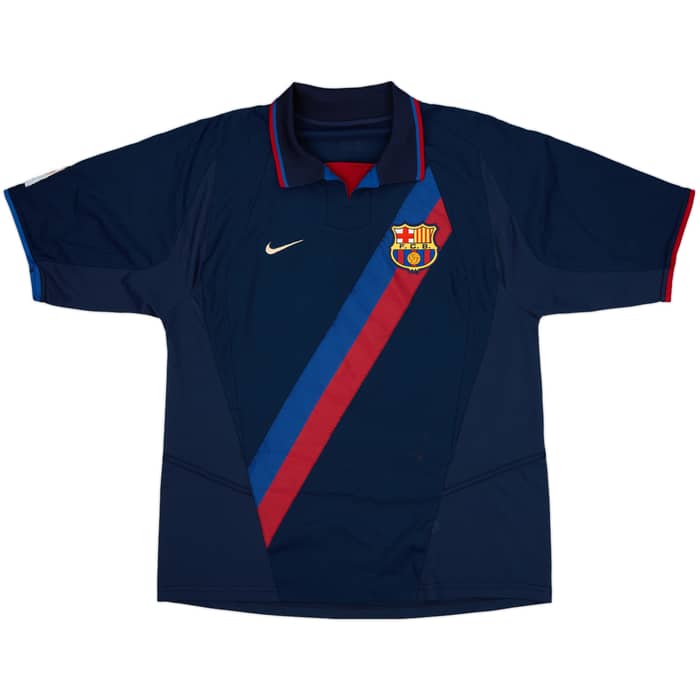 2002-03 Barcelona Away Shirt Riquelme #10 - 7/10 - (M)