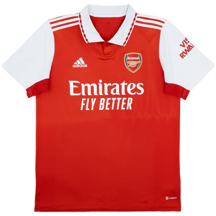2022-23 Arsenal Home Shirt Saka #7 - 7/10 - (L)