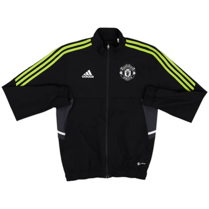 2022-23 Manchester United adidas Track Jacket - 8/10 - (XS)
