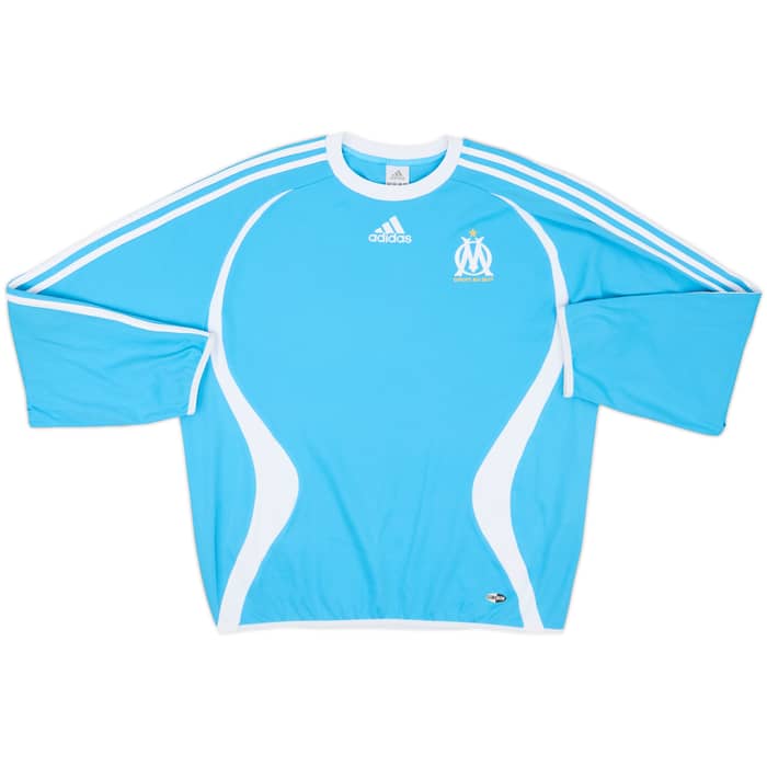 2006-07 Olympique Marseille adidas Sweat Top - 8/10 - (M/L)