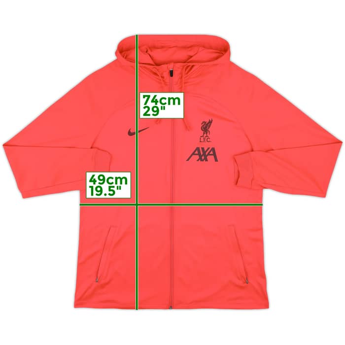 2022-23 Liverpool Nike Hooded Track Jacket - 9/10 - (L)