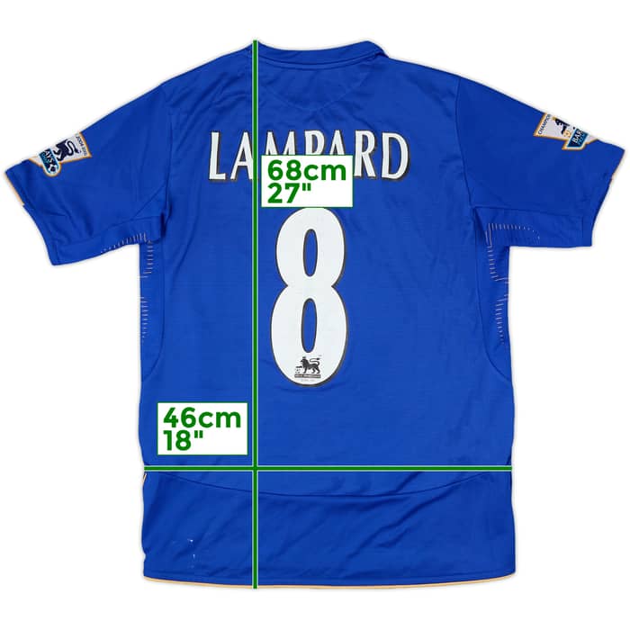 2005-06 Chelsea Centenary Home Shirt Lampard #8 - 5/10 - (XL.Boys)
