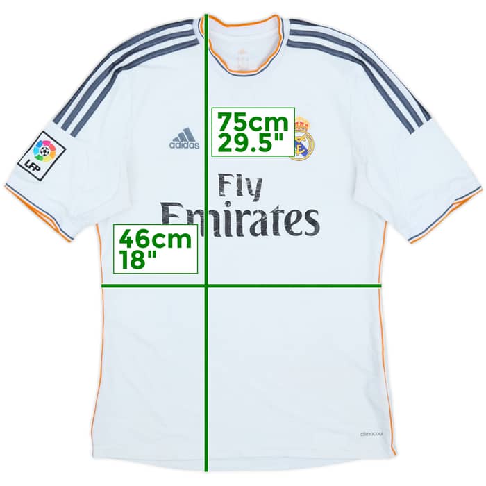 2013-14 Real Madrid Home Shirt - 5/10 - (M)