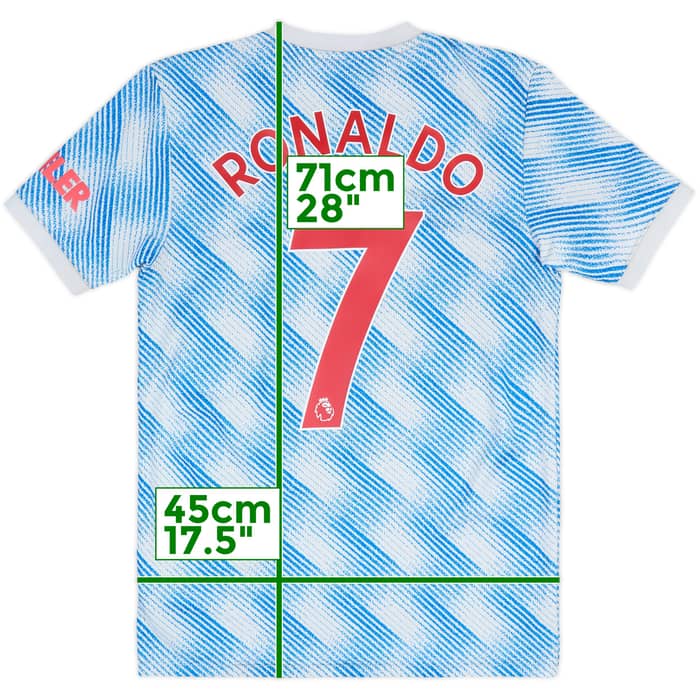 2021-22 Manchester United Away Shirt Ronaldo #7 - 6/10 - (XS)
