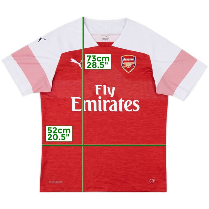 2018-19 Arsenal Home Shirt - 5/10 - (L)