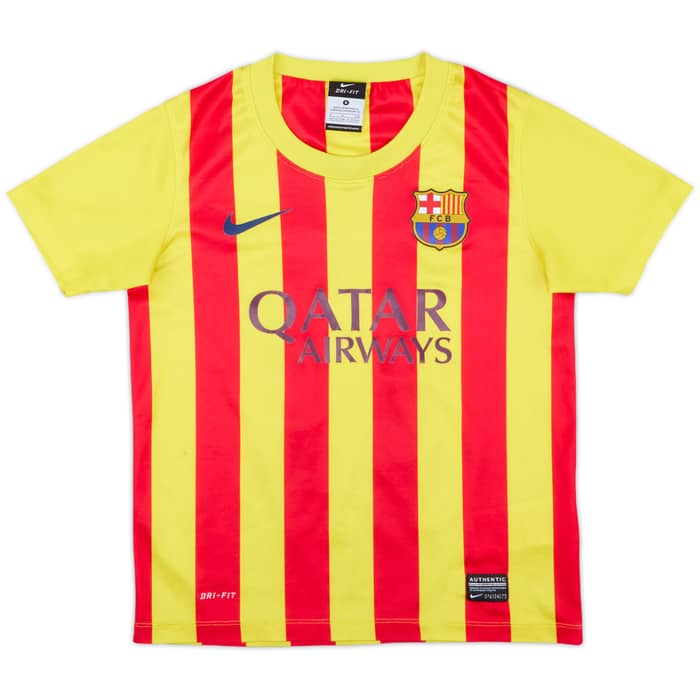 2013-15 Barcelona Basic Away Shirt Neymar Jr #11 - 7/10 - (S.Boys)