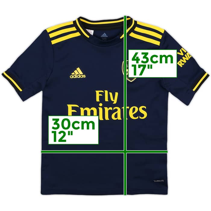 2019-20 Arsenal Third Shirt - 9/10 - (7-8 Years)
