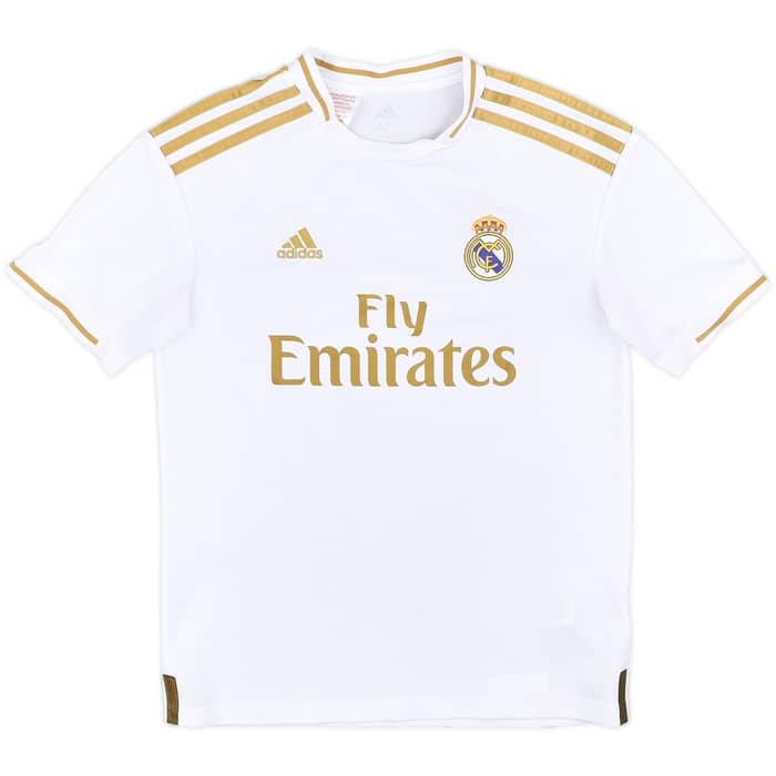 2019-20 Real Madrid Home Shirt - 7/10 - (M.Boys)