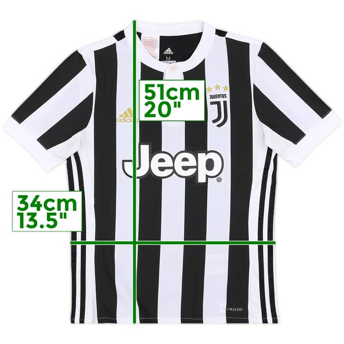2017-18 Juventus Home Shirt - 7/10 - (M.Boys)