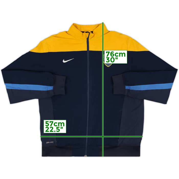 2014-15 Boca Juniors Nike Track Jacket - 6/10 - (L)