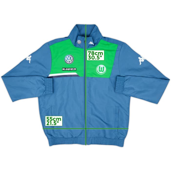 2014-15 Wolfsburg Kappa Track Jacket - 7/10 - (L)