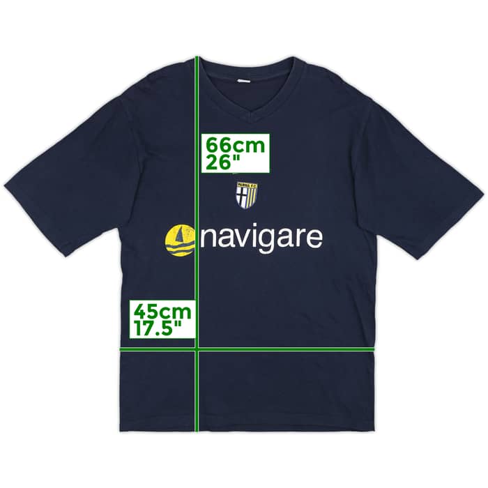 2007-08 Parma Errea Cotton Tee - 6/10 - (M)