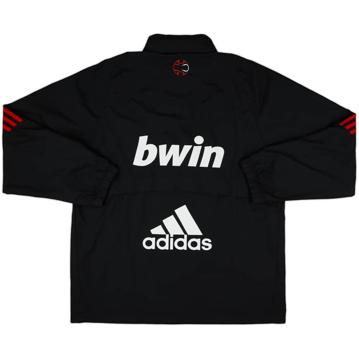 2007-08 AC Milan adidas Hooded Rain Jacket - 7/10 - (M/L)