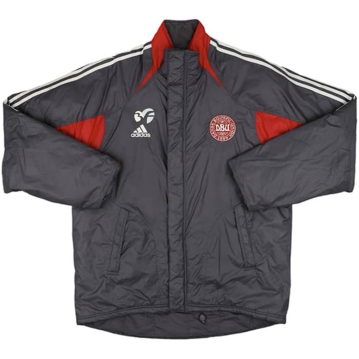 2004-05 Denmark Player Issue adidas Padded Bench Coat - 8/10 - (L/XL)