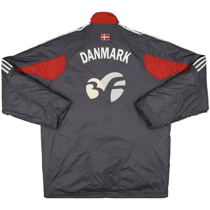 2004-05 Denmark Player Issue adidas Padded Bench Coat - 8/10 - (L/XL)