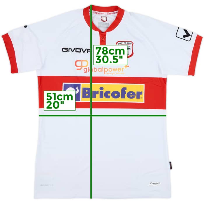 2020-21 Carpi Home Shirt - 9/10 - (L)
