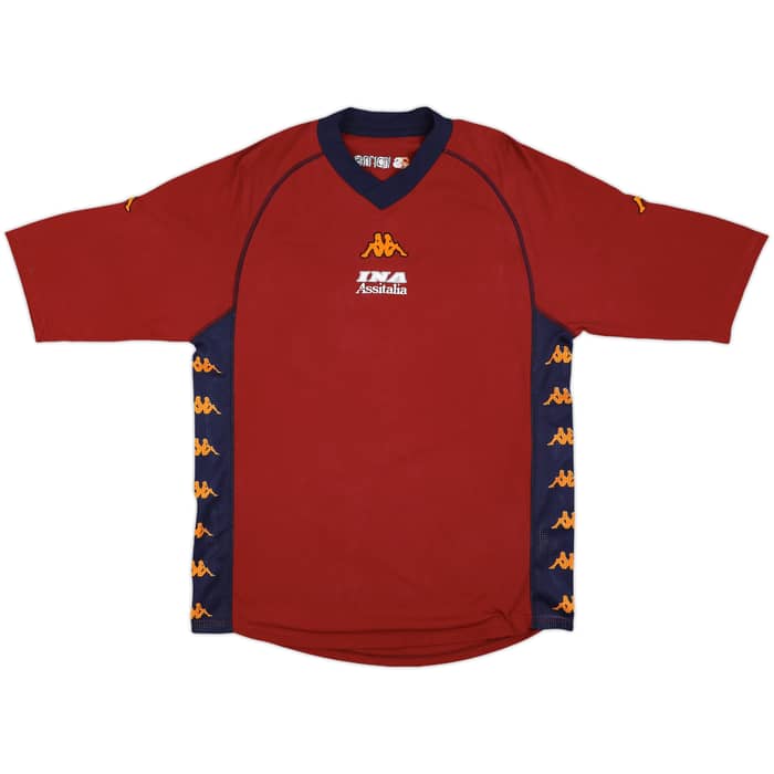 2001-02 Roma Kappa Training Shirt - 5/10 - (S)