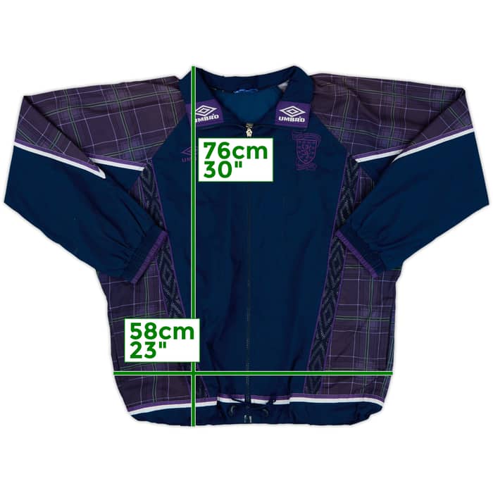 1994-96 Scotland Umbro Track Jacket - 8/10 - (XL)