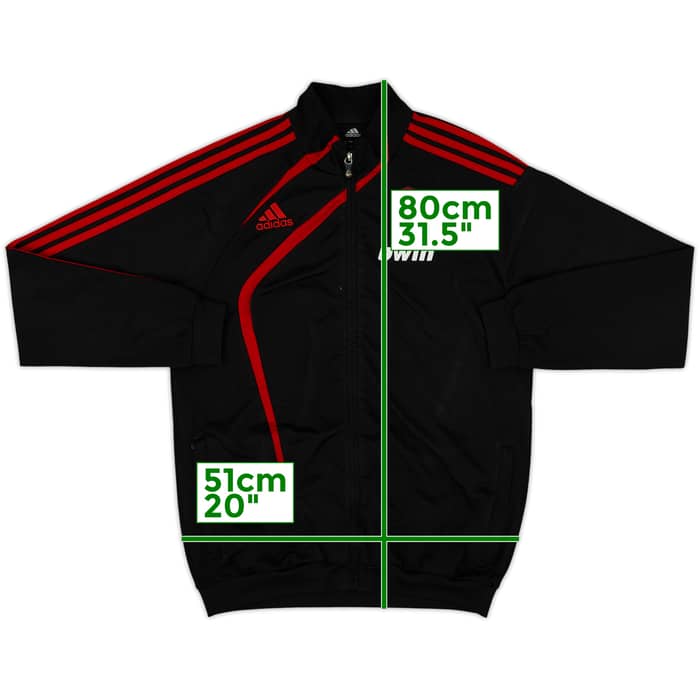 2009-10 AC Milan adidas Track Jacket - 7/10 - (M)