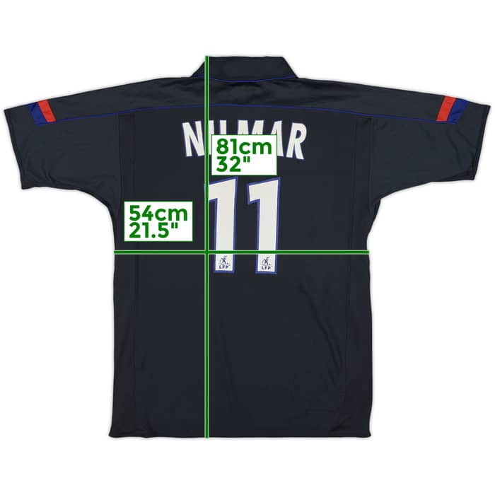 2004-05 Lyon Third Shirt Nilmar #11 - 7/10 - (M)