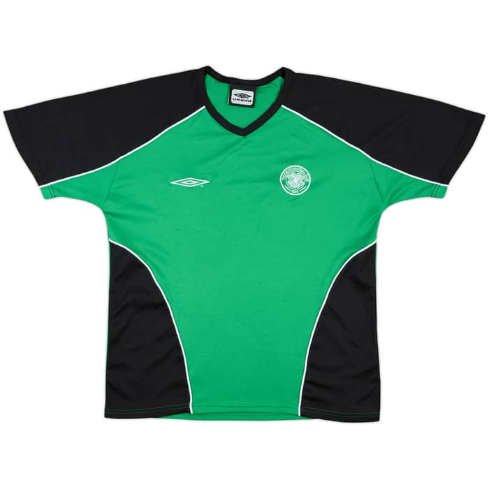 2001-02 Celtic Umbro Training Shirt - 8/10 - (M)