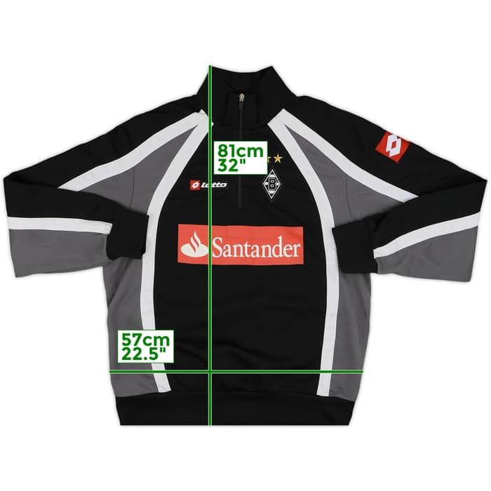 2005-06 Borussia Monchengladbach Lotto 1/4 Zip Drill Top - 7/10 - (XL)