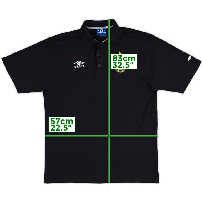 1997-98 Inter Milan Umbro Polo Shirt - 7/10 - (XL)