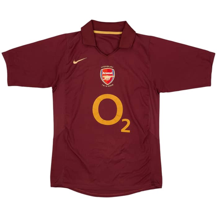 2005-06 Arsenal Home Shirt Henry #14 - 8/10 - (S)