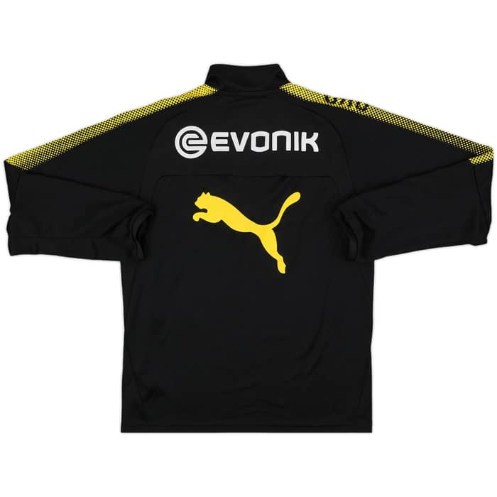 2016-17 Borussia Dortmund Puma 1/4 Zip Drill Top - 8/10 - (XL.Boys)