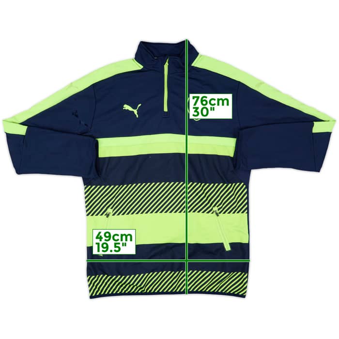 2016-17 Arsenal Puma 1/4 Zip Drill Top - 5/10 - (XL)