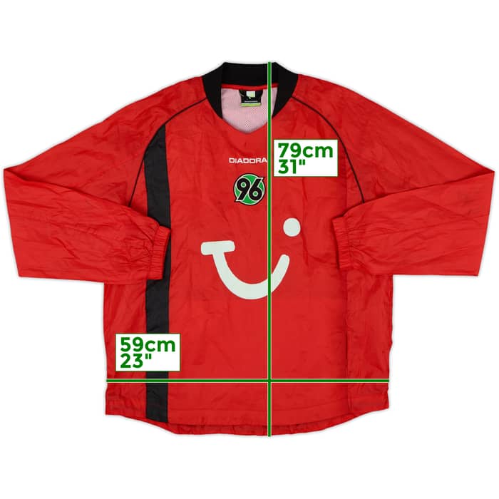 2005-06 Hannover Diadora Drill Top - 8/10 - (L)