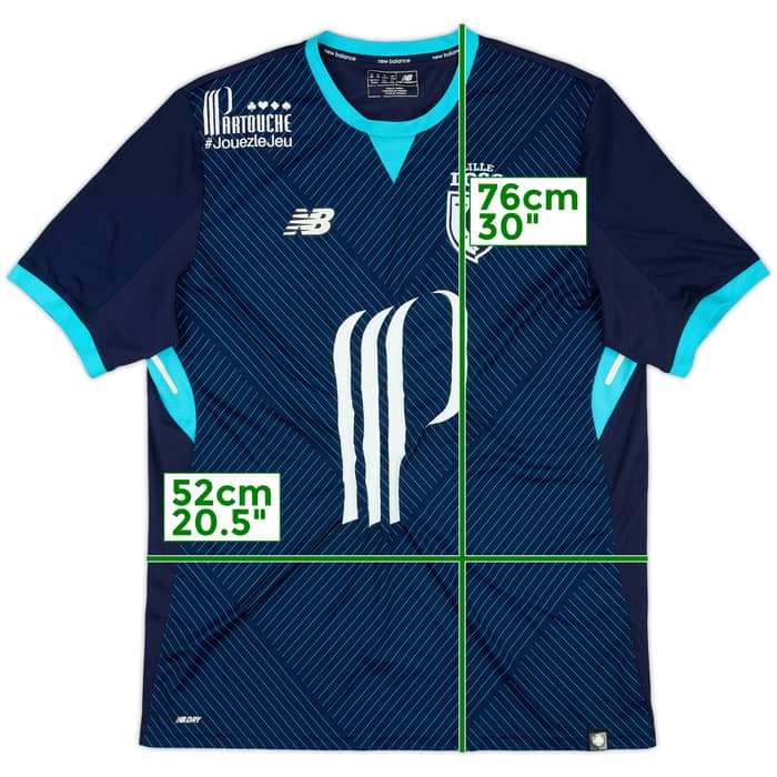 2017-18 Lille Third Shirt - 6/10 - (XL)
