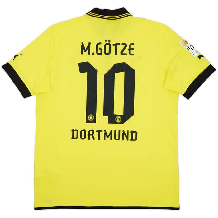2012-13 Borussia Dortmund Home Shirt M.Gotze #10 - 8/10 - (XL)