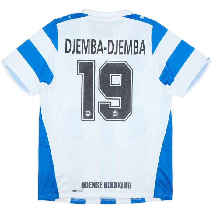 2009-10 Odense Home Shirt Djemba-Djemba #19 - 5/10 - (XL)