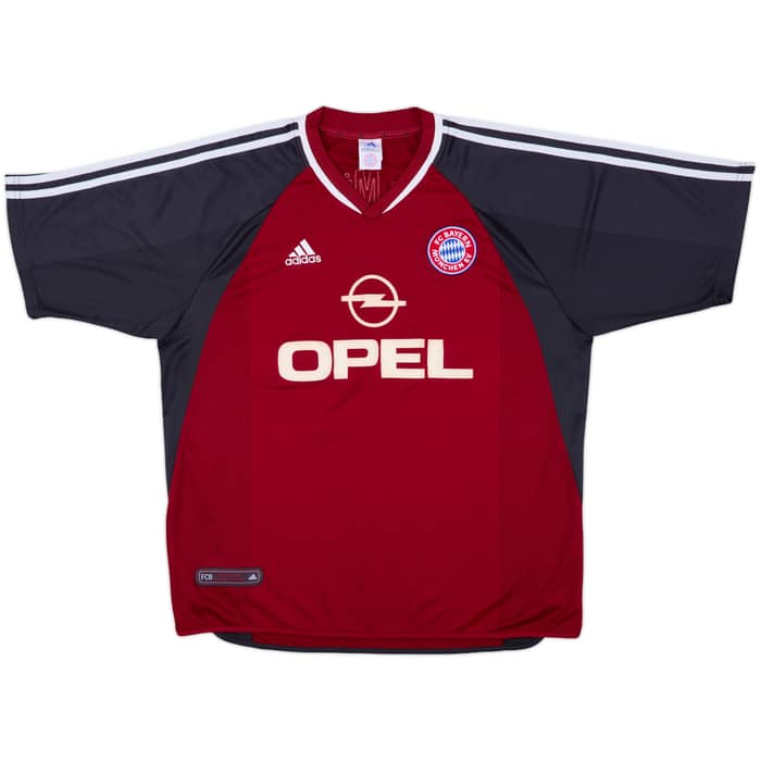 2001-02 Bayern Munich Home Shirt Scholl #7 - 7/10 - (XL)