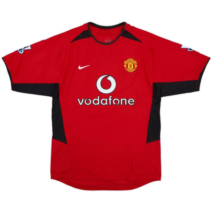 2002-04 Manchester United Home Shirt V.Nistelroy #10 - 8/10 - (S)